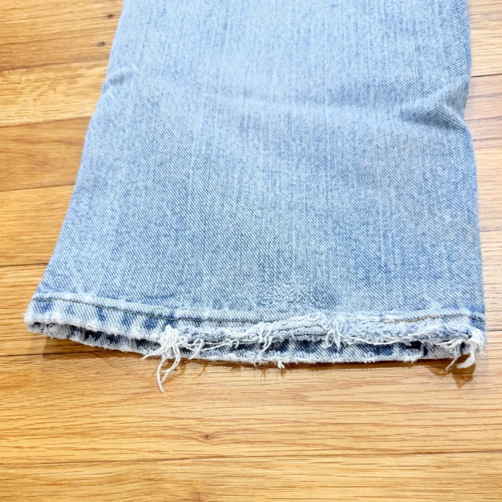 Wrangler Jeans Relaxed Fit Size 40x32 Highly Distressed 9T701VR
